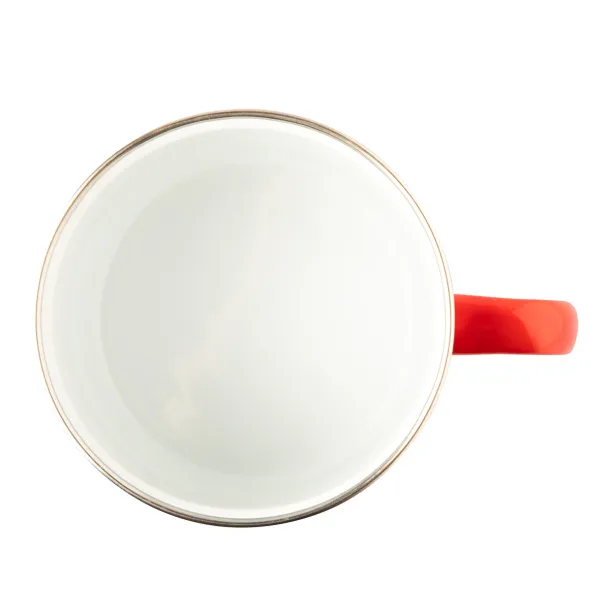 OLDSCHOOL 500 ml enamel mug  Red