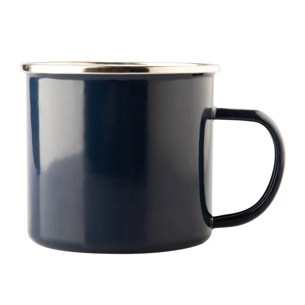 OLDSCHOOL 500 ml enamel mug  Dark Blue