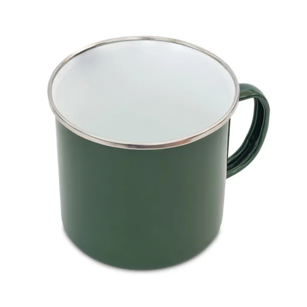 OLDSCHOOL 500 ml enamel mug  Green