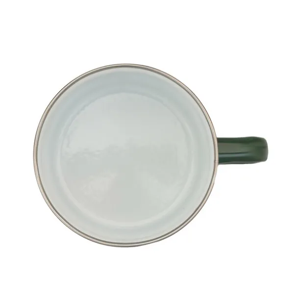 OLDSCHOOL 500 ml enamel mug  Green