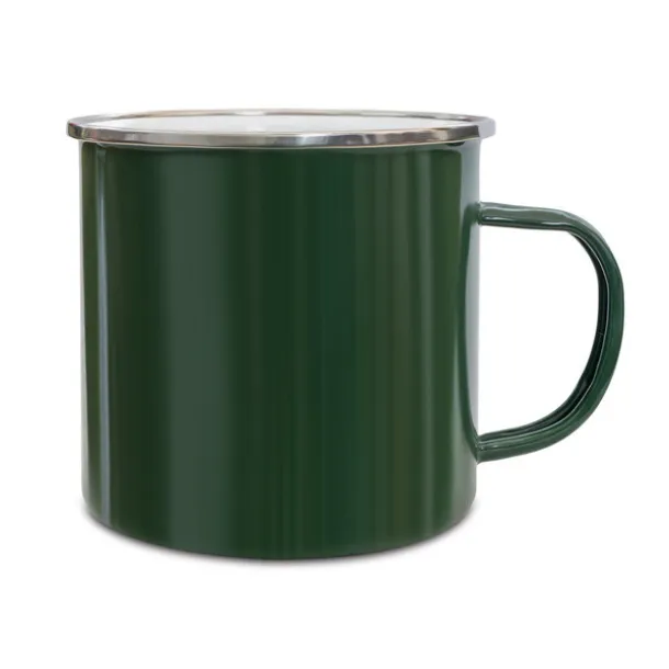 OLDSCHOOL 500 ml enamel mug  Green