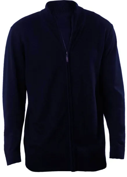  MEN'S FULL ZIP CARDIGAN - Kariban Navy