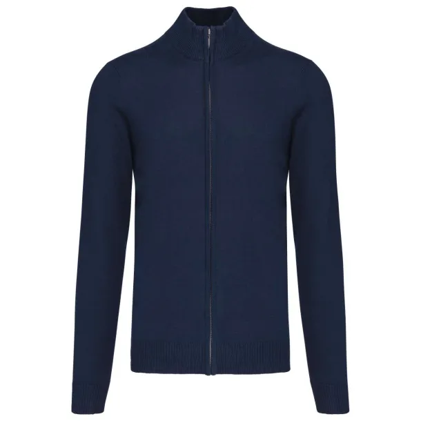  MEN'S FULL ZIP CARDIGAN - Kariban Navy