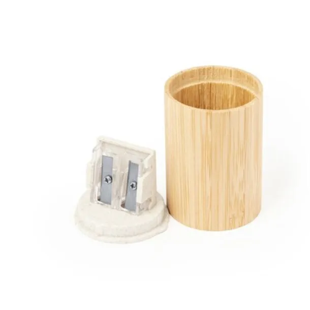  Bamboo pencil sharpener wood