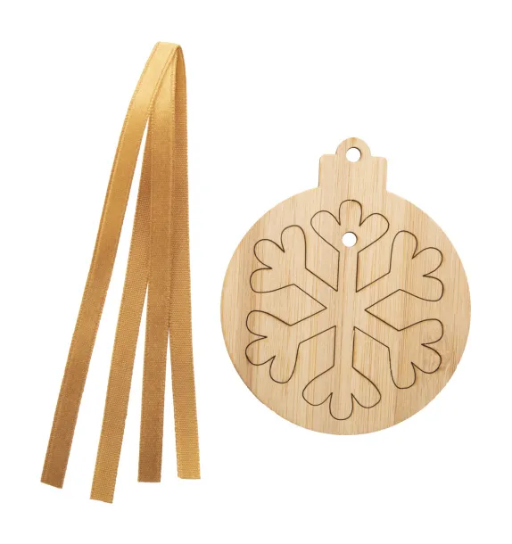 Jerpstad Christmas tree ornament, snowflake Natural