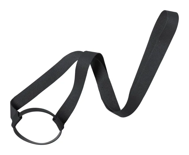 Lancup drink holder lanyard Black