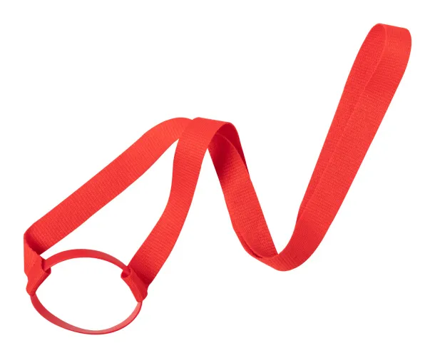 Lancup drink holder lanyard Red