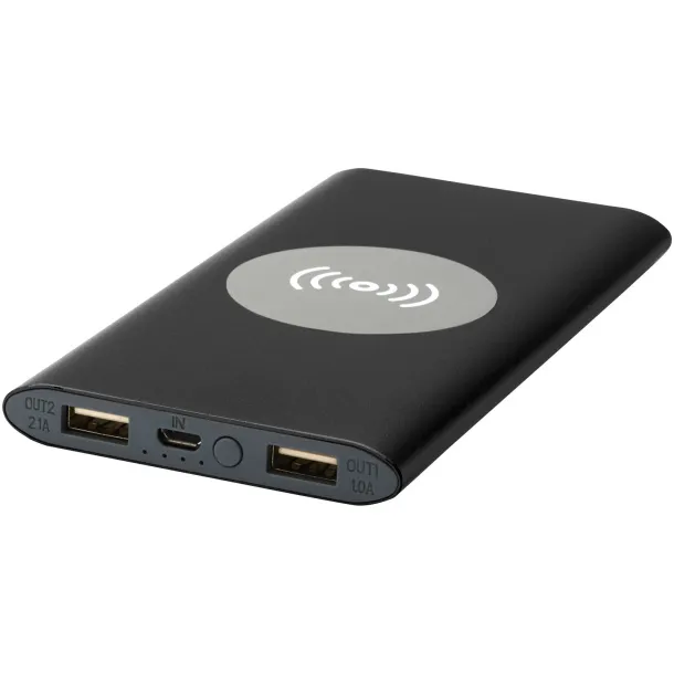 Juice 8000mAh wireless powerbank Solid black