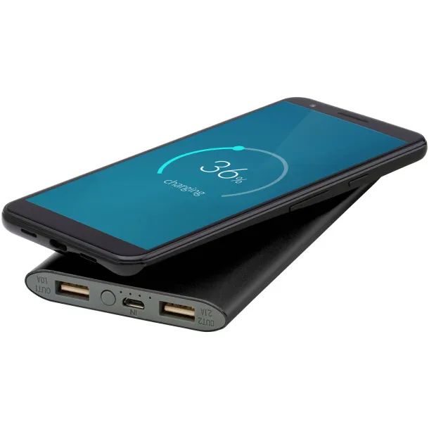 Juice 8000mAh wireless powerbank Solid black