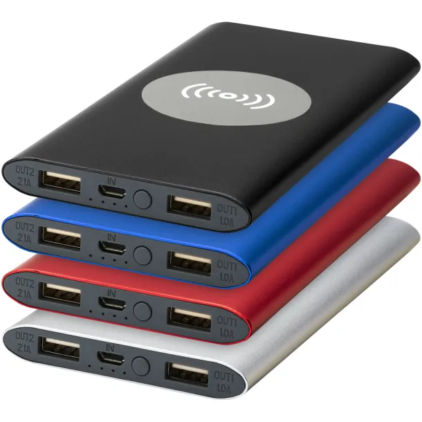 Juice 8000mAh wireless powerbank Red