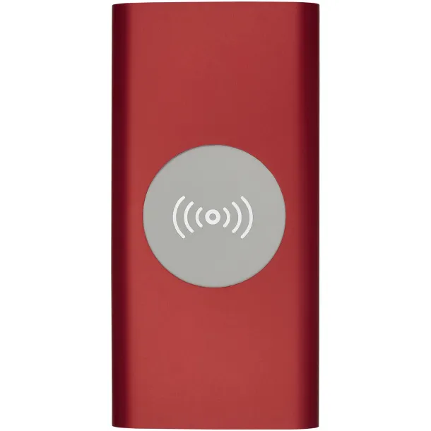 Juice 8000mAh wireless powerbank Red