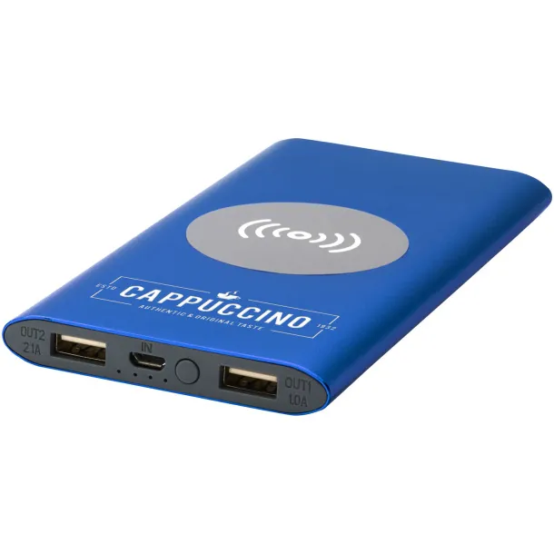 Juice 8000mAh wireless powerbank Royal blue