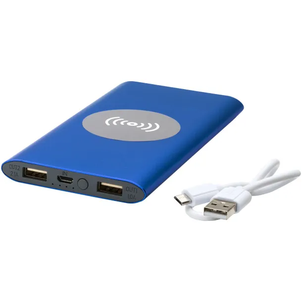 Juice 8000mAh wireless powerbank Royal blue