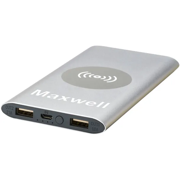 Juice 8000mAh wireless powerbank - Unbranded Silver