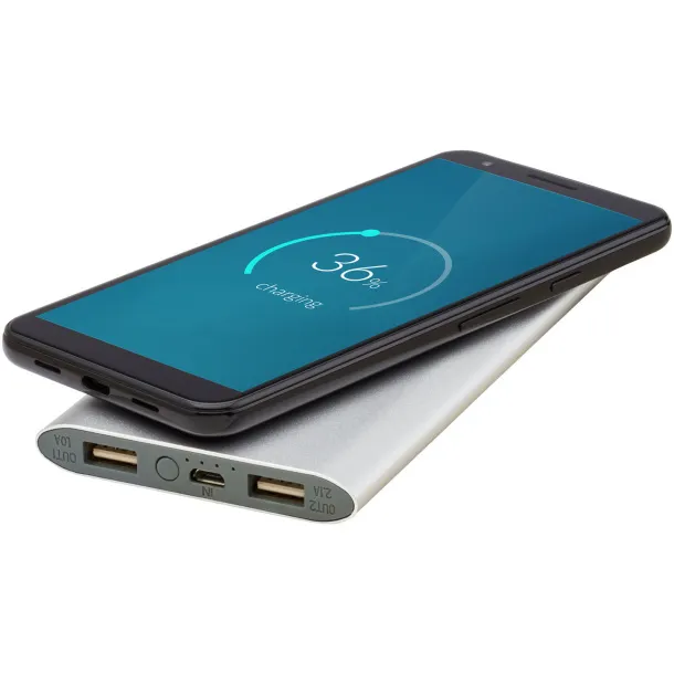 Juice 8000mAh wireless powerbank Silver