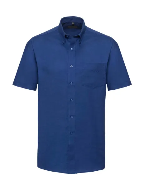  Oxford Shirt - Russell Collection Svijetlo kraljevski plava