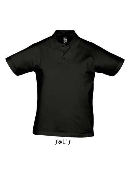 SOL'S PRESCOTT Muška polo majica kratkih rukava, 170 g/m2 - SOL'S Crna