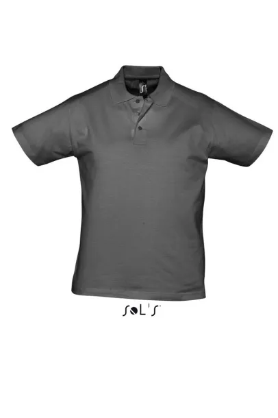 SOL'S PRESCOTT Muška polo majica kratkih rukava, 170 g/m2 - SOL'S Tamno siva