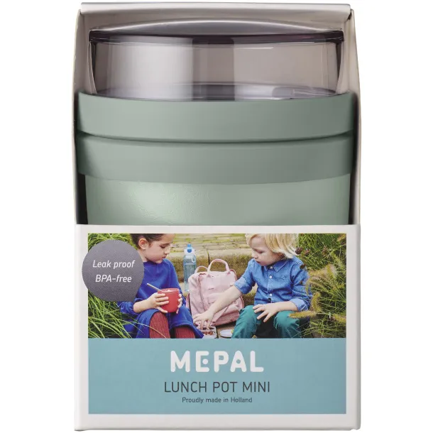 Ellipse lonac za hranu, 500 ml + 200 ml - Mepal Sage green