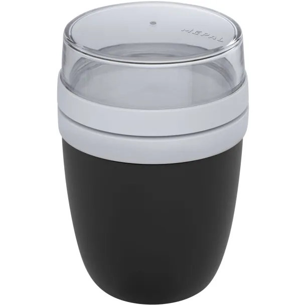 Ellipse lonac za hranu, 500 ml + 200 ml - Mepal Crna