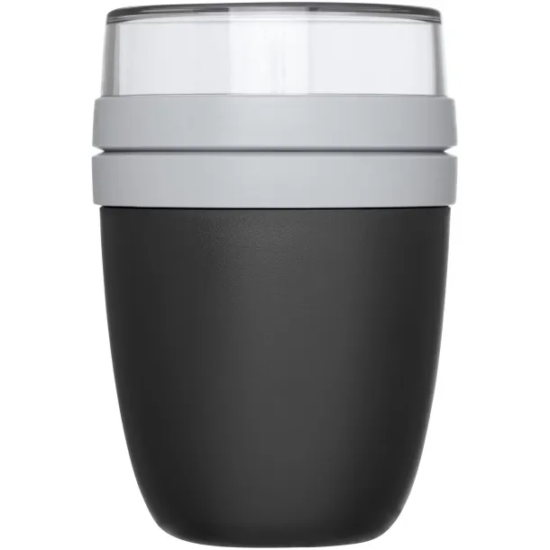 Ellipse lonac za hranu, 500 ml + 200 ml - Mepal Crna