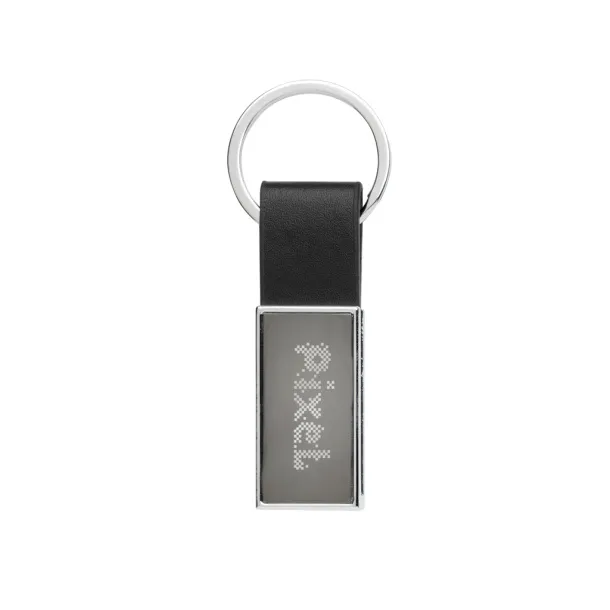  Luksuzni PU privjesak od RCS reciklirane legure cinka - XD Collection Crna 