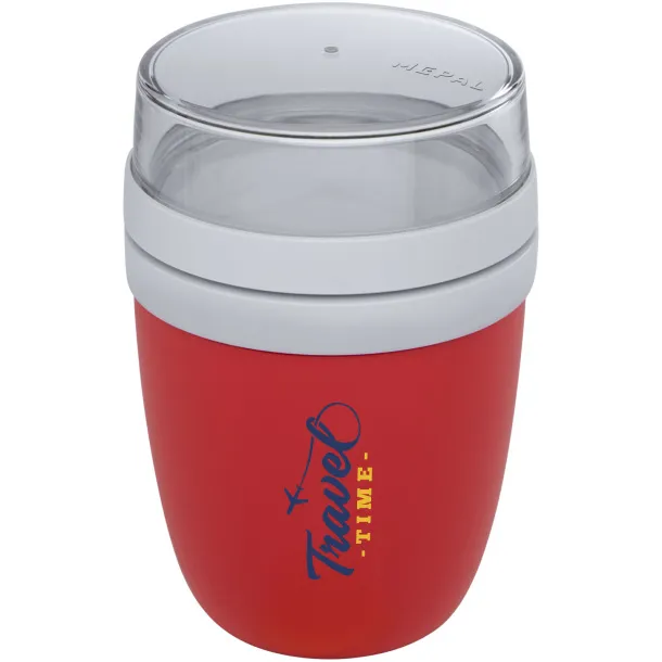 Ellipse lonac za hranu, 500 ml + 200 ml - Mepal Crvena