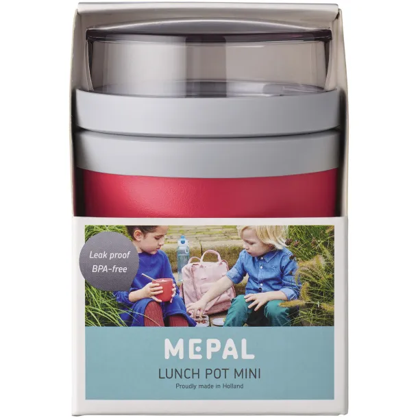 Ellipse lonac za hranu, 500 ml + 200 ml - Mepal Crvena