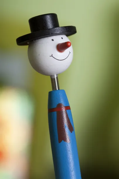 Göte cartoon pen, Snowman Blue