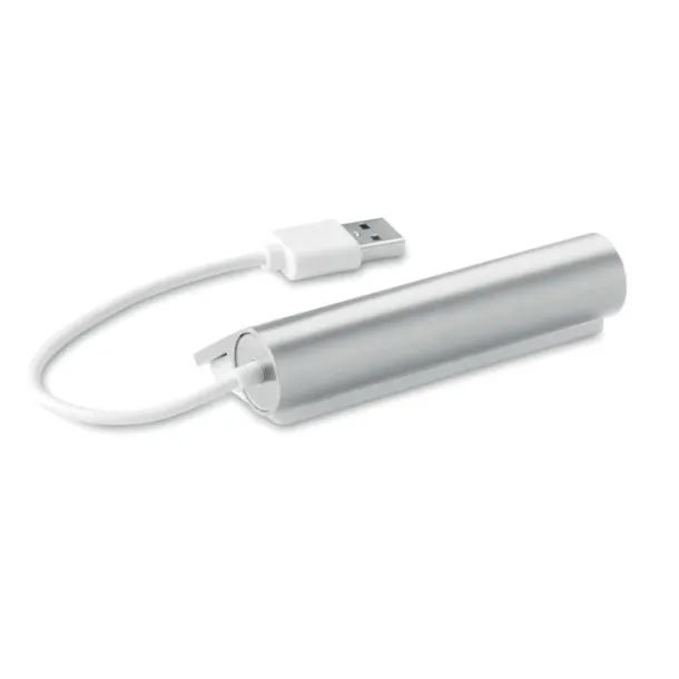 ALUHUB 4 port USB hub Matt Silver