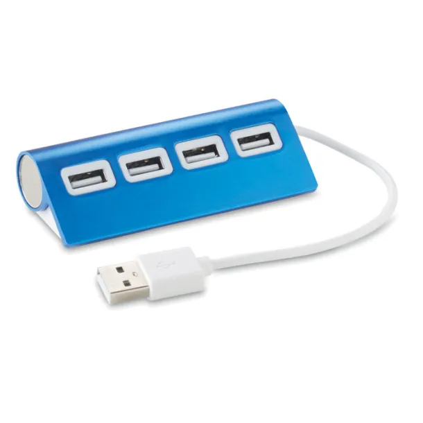 ALUHUB USB razdjeljivač Plava