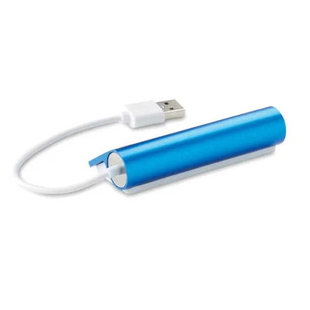 ALUHUB 4 port USB hub Blue