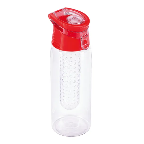 FRUTELLO sports bottle 700 ml with infuser Red