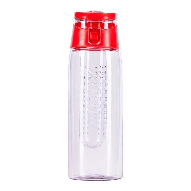 FRUTELLO sports bottle 700 ml with infuser Red