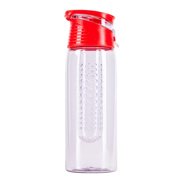 FRUTELLO sports bottle 700 ml with infuser Red