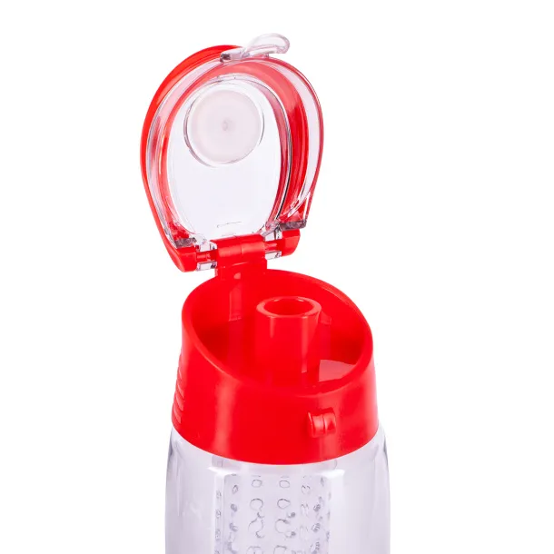 FRUTELLO sports bottle 700 ml with infuser Red