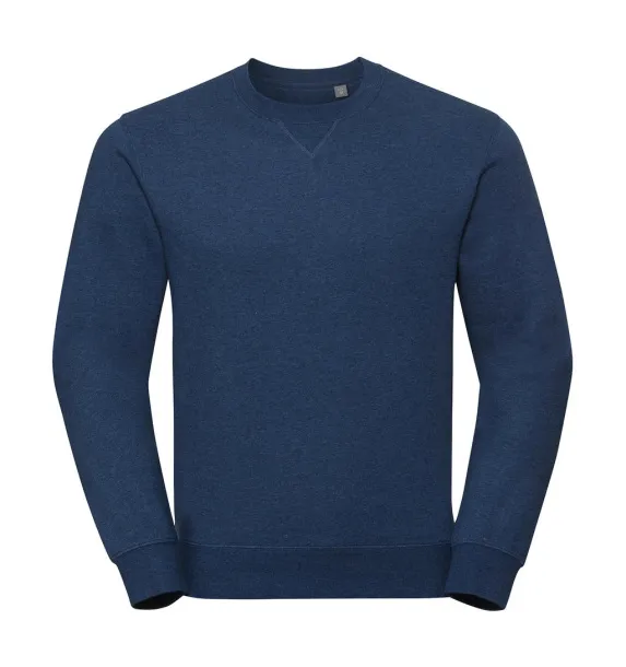  Klasičan melange pulover, 280 g/m² - Russell  Ocean Melange