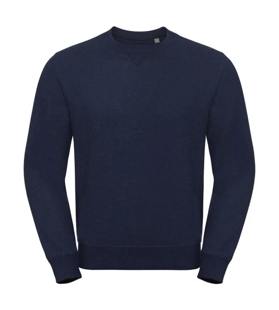  Klasičan melange pulover, 280 g/m² - Russell  Indigo Melange