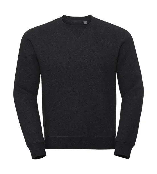  Authentic Melange Sweat - Russell  Charcoal Melange