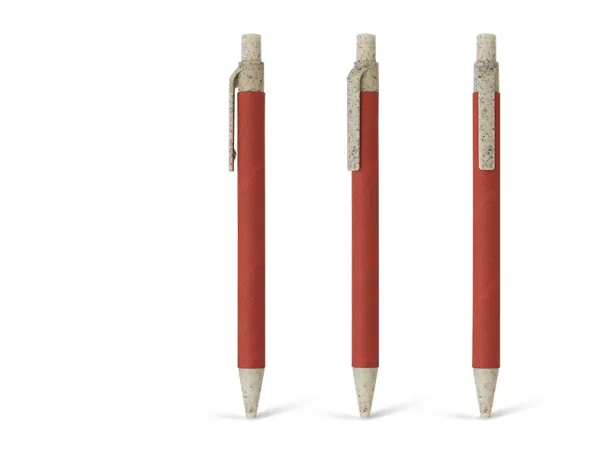 VITA C biodegradable ball pen Red