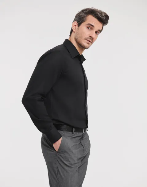  Tailored Ultimate Non-iron Shirt LS - Russell Collection