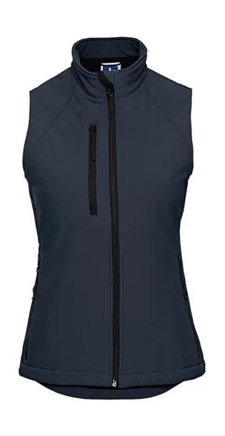  Ladies' Softshelll Gilet - Russell  French Navy