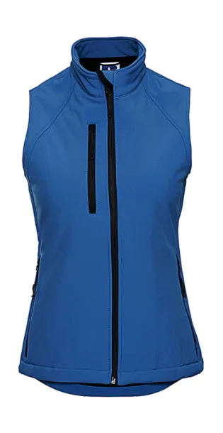  Ladies' Softshelll Gilet - Russell  Azure