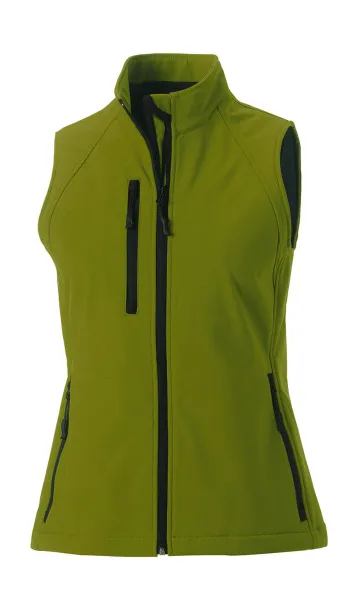  Ladies' Softshelll Gilet - Russell  Cactus