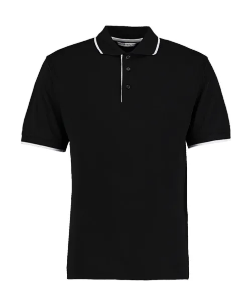  Classic Fit Essential Polo - Kustom Kit Black Bijela