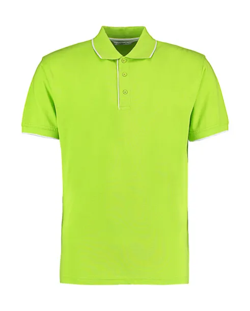  Classic Fit Essential Polo - Kustom Kit Lime Bijela