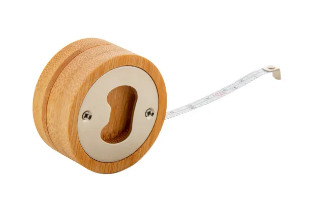 Meaboo bottle opener tape measure Natural