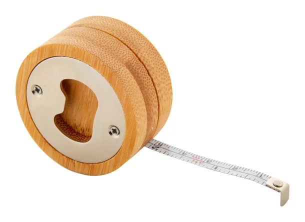 Meaboo bottle opener tape measure Natural