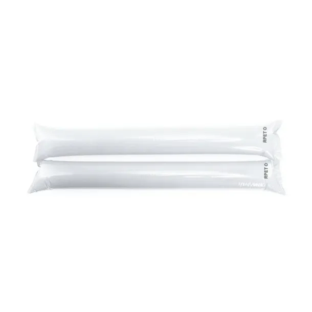  RPET inflatable sticks, 2 pcs Bijela