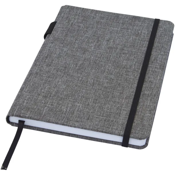 Orin A5 RPET notebook - Marksman Heather grey